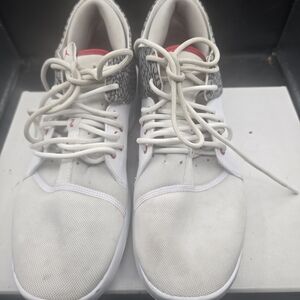 Nike White and Red Athletic Shoes